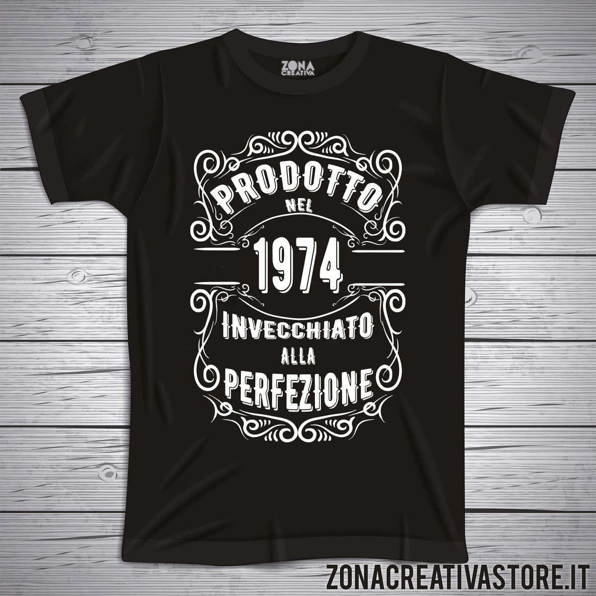 Rétro 51st Compleanno Originale 1974 Uomo Cotone T-Shirt Rétro 51st Compleanno Originale 1974 Uomo Cotone T-Shirt