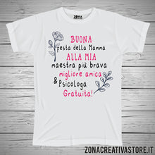 Carica l'immagine nel visualizzatore di Gallery, T-shirt per la festa della mamma BUONA FESTA DELLA MAMMA...