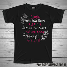 Carica l'immagine nel visualizzatore di Gallery, T-shirt per la festa della mamma BUONA FESTA DELLA MAMMA...