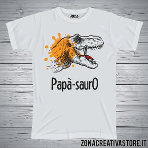 T-shirt papà PAPA'-SAURO