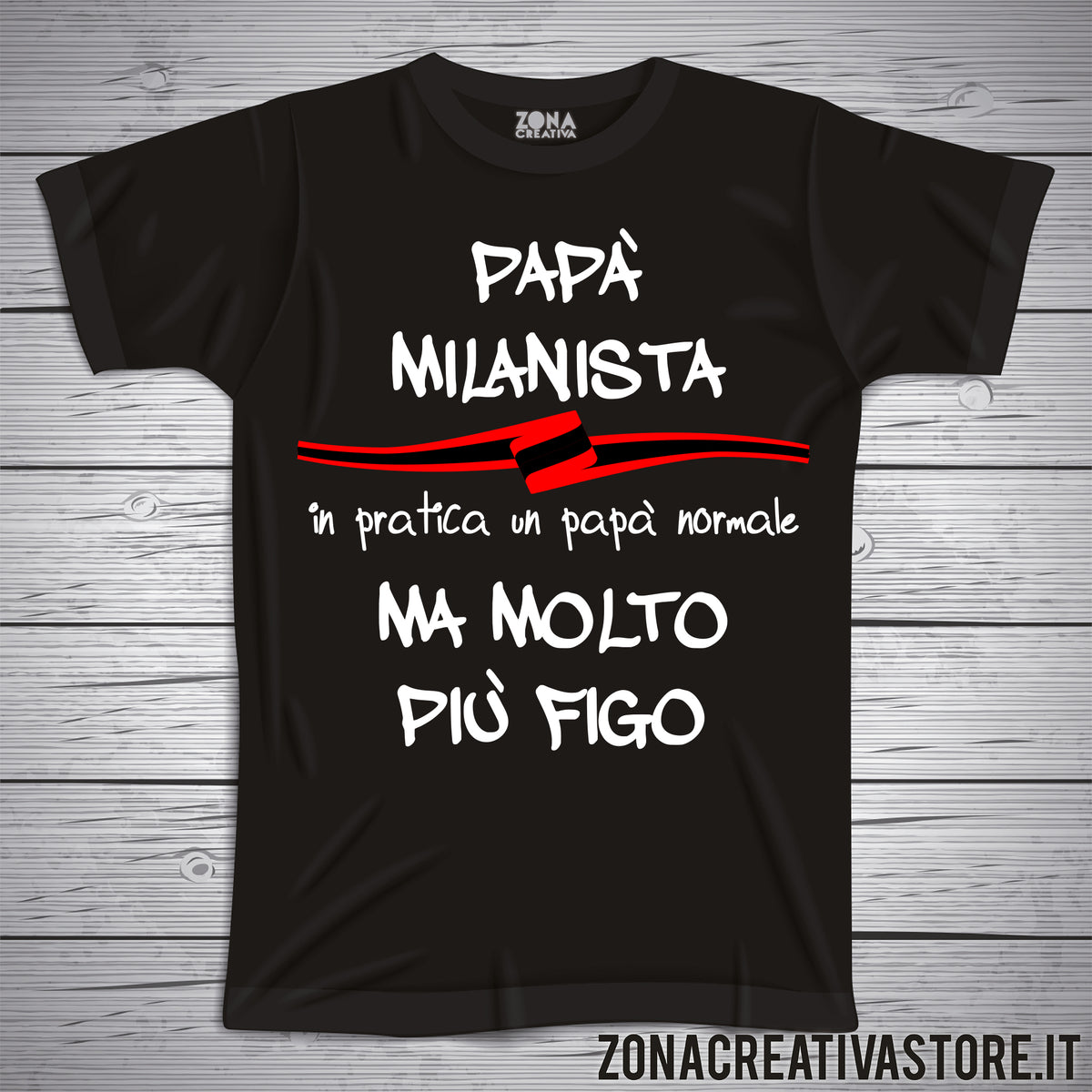 T-shirt festa del papà PAPA' EMPOLESE IN PRATICA UN PAPA' NORMALE MA M