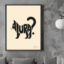 Carica l'immagine nel visualizzatore di Gallery, Poster Alura?
