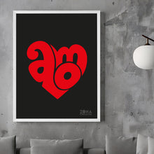 Carica l'immagine nel visualizzatore di Gallery, Poster Amo