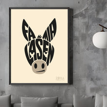 Carica l'immagine nel visualizzatore di Gallery, Poster Fa mia l'asen