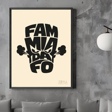 Carica l'immagine nel visualizzatore di Gallery, Poster Fam mia da fo