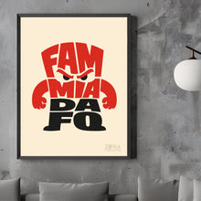 Carica l'immagine nel visualizzatore di Gallery, Poster Fam mia da fo