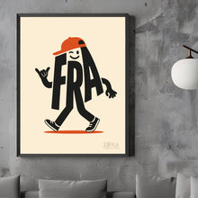 Carica l'immagine nel visualizzatore di Gallery, Poster Fra