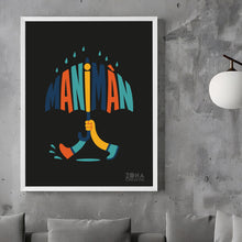 Carica l'immagine nel visualizzatore di Gallery, Poster Manimàn