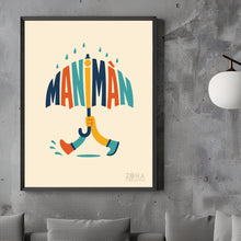 Carica l'immagine nel visualizzatore di Gallery, Poster Manimàn
