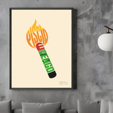 Carica l'immagine nel visualizzatore di Gallery, Poster Piscio e vengo