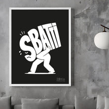 Carica l'immagine nel visualizzatore di Gallery, Poster Sbatti