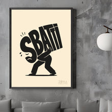 Carica l'immagine nel visualizzatore di Gallery, Poster Sbatti
