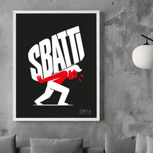 Carica l'immagine nel visualizzatore di Gallery, Poster Sbatti