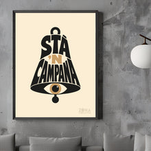 Carica l'immagine nel visualizzatore di Gallery, Poster Stà 'n campana