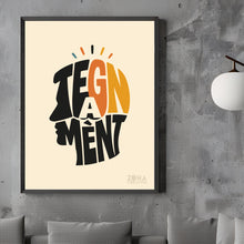 Carica l'immagine nel visualizzatore di Gallery, Poster Tegn a ment