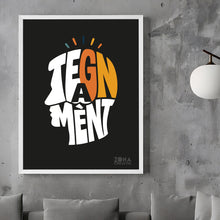 Carica l'immagine nel visualizzatore di Gallery, Poster Tegn a ment