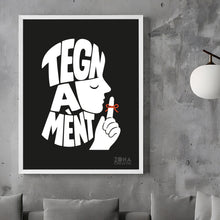 Carica l'immagine nel visualizzatore di Gallery, Poster Tegn a ment