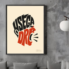 Carica l'immagine nel visualizzatore di Gallery, Poster Usega drè
