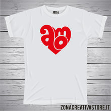 Carica l'immagine nel visualizzatore di Gallery, T-shirt divertente Amo