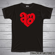 Carica l'immagine nel visualizzatore di Gallery, T-shirt divertente Amo