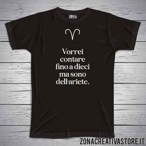 T-shirt ZODIACO ARIETE vorrei