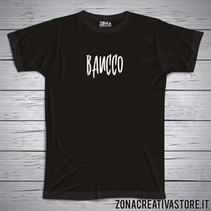 T-shirt divertente con frase in dialetto veneto baucco