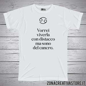 T-shirt ZODIACO CANCRO vorrei
