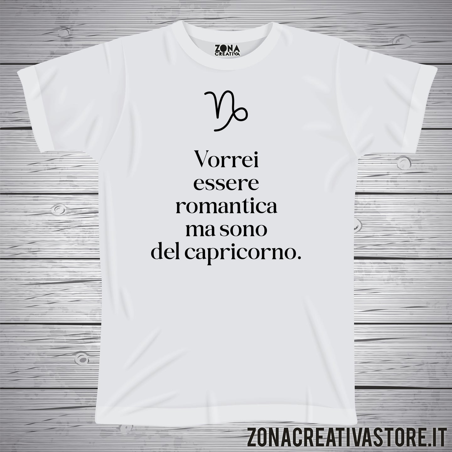 T-shirt ZODIACO CAPRICORNO vorrei