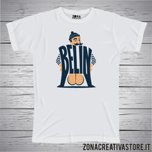 Carica l'immagine nel visualizzatore di Gallery, T-shirt divertente con frase in dialetto Genovese Belin