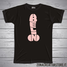 Carica l'immagine nel visualizzatore di Gallery, T-shirt divertente con frase in dialetto Genovese Belin 2