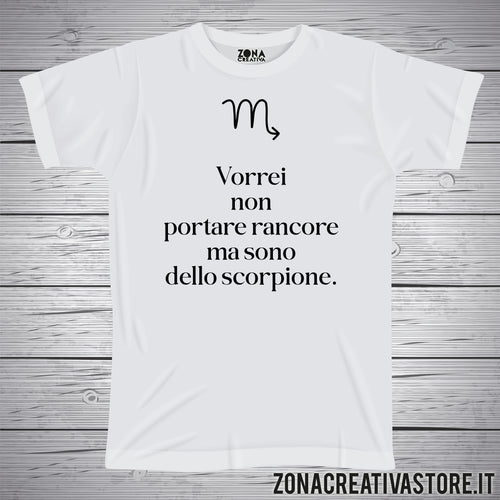 T-shirt ZODIACO SCORPIONE vorrei