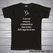 Carica l&#39;immagine nel visualizzatore di Gallery, T-shirt ZODIACO CAPRICORNO vorrei