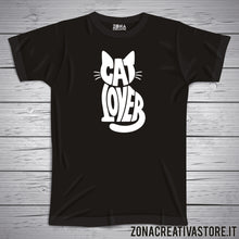 Carica l'immagine nel visualizzatore di Gallery, T-shirt Cat lover