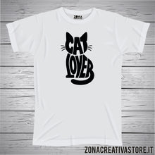 Carica l'immagine nel visualizzatore di Gallery, T-shirt Cat lover