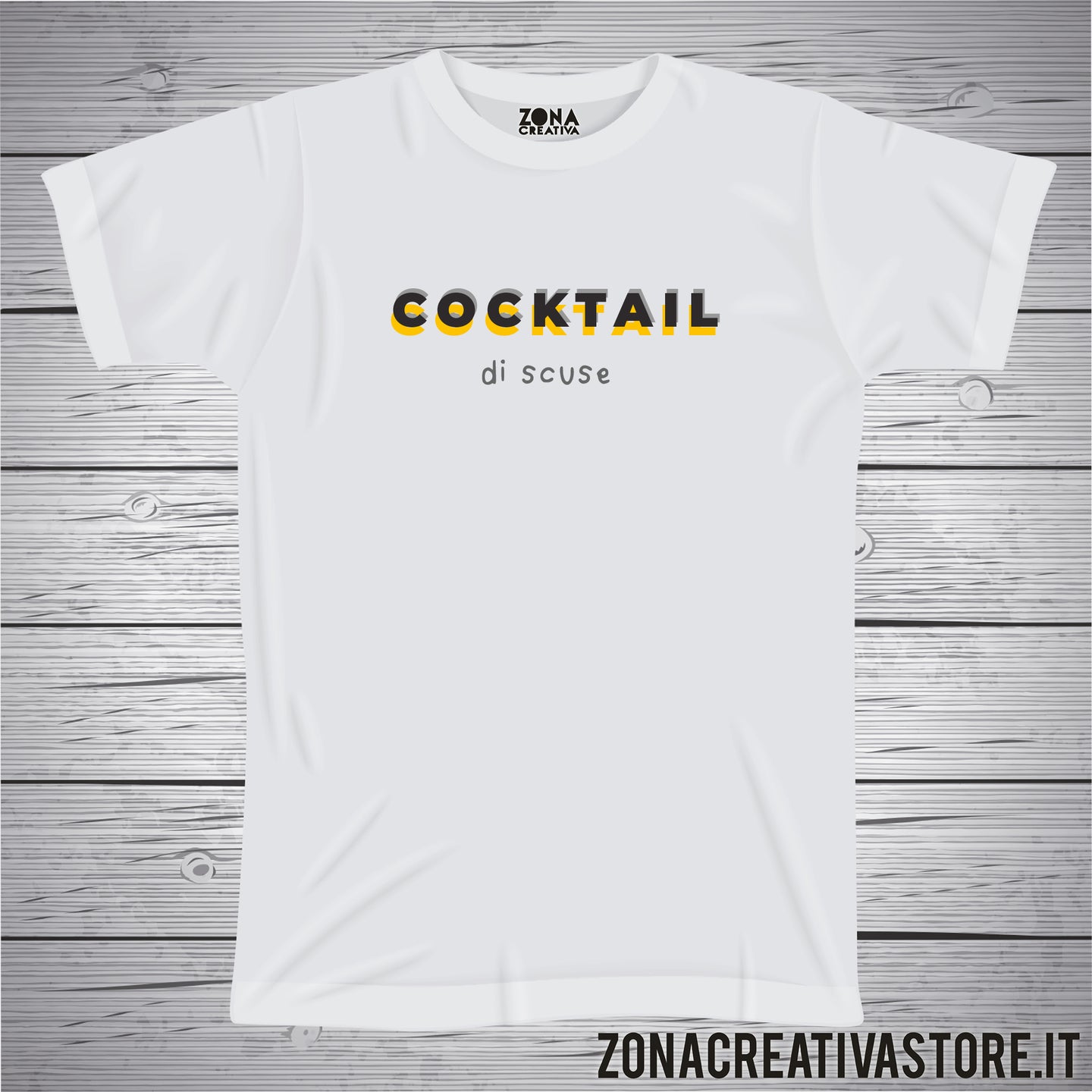 T-shirt COCKTAIL DI SCUSE