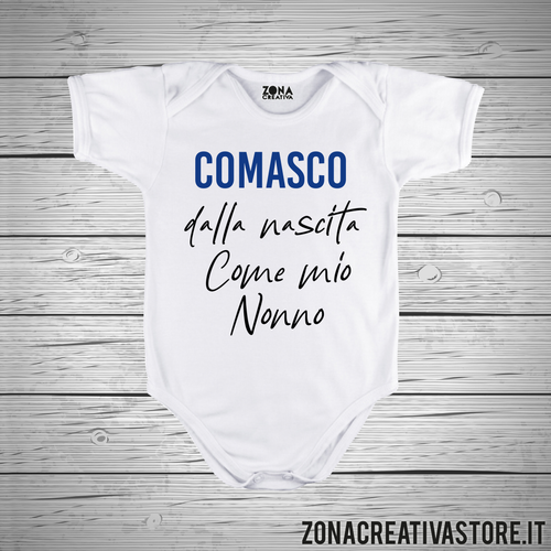 Body neonato COMASCO DALLA NASCITA COME MIO NONNO