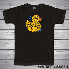 Carica l'immagine nel visualizzatore di Gallery, T-shirt divertente con frase in dialetto veneto Come che te go fa fato te desfo