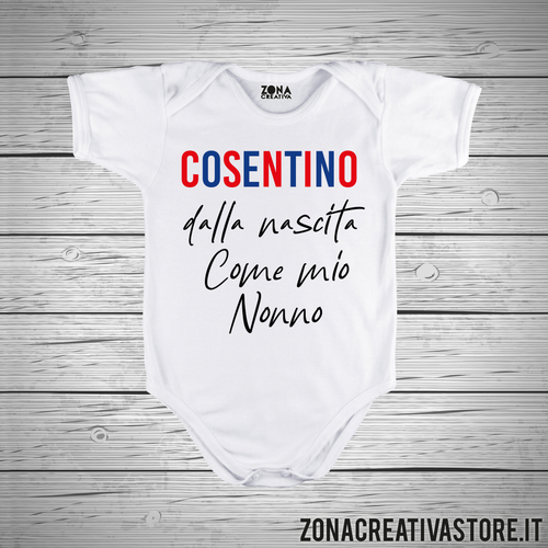 Body neonato COSENTINO DALLA NASCITA COME MIO NONNO