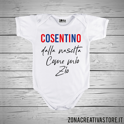 Body neonato COSENTINO DALLA NASCITA COME MIO ZIO