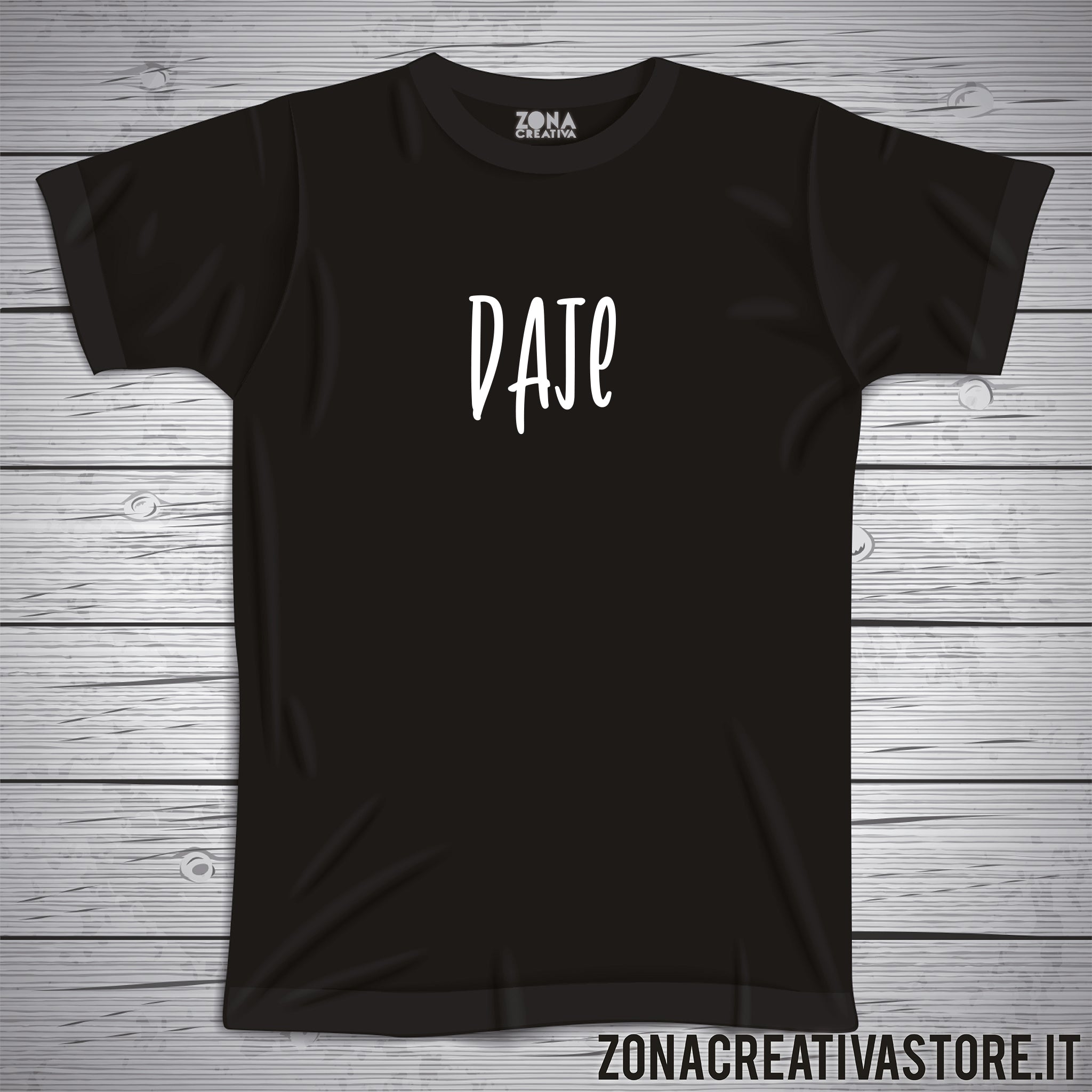 T-shirt divertente con frase in dialetto romano STAI A GIARDA' ER CAPE T-shirt divertente con frase in dialetto romano STAI A GIARDA' ER CAPE