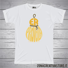 Carica l'immagine nel visualizzatore di Gallery, T-shirt divertente con frase in dialetto romano Er provola