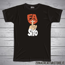 Carica l'immagine nel visualizzatore di Gallery, T-shirt divertente con frase in dialetto bergamasco Fa sito