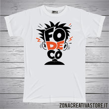 Carica l'immagine nel visualizzatore di Gallery, T-shirt divertente con frase in dialetto Fo de co