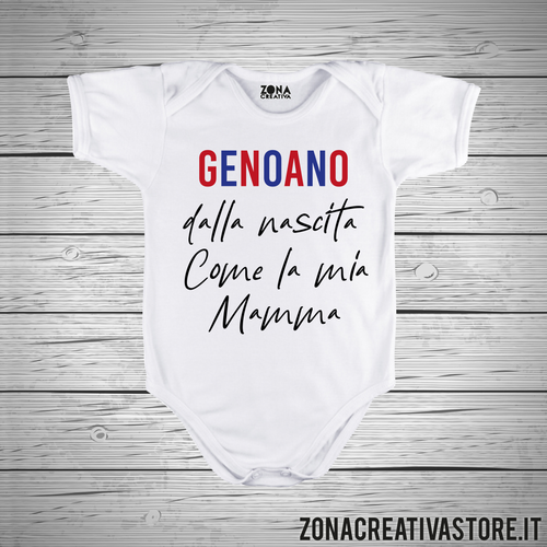 Body neonato GENOANO DALLA NASCITA COME MIA MAMMA