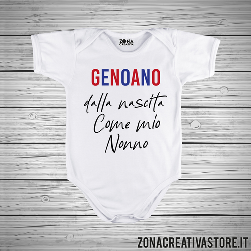 Body neonato GENOANO DALLA NASCITA COME MIO NONNO