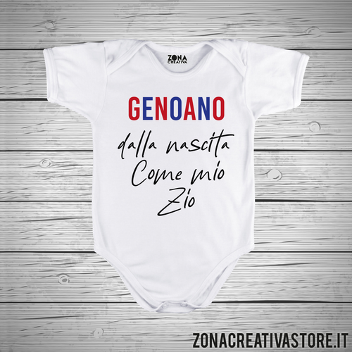 Body neonato GENOANO DALLA NASCITA COME MIO ZIO