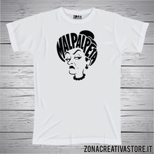 Carica l'immagine nel visualizzatore di Gallery, T-shirt divertente con frase in dialetto bergamasco Malpalpeta
