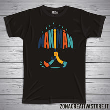 Carica l'immagine nel visualizzatore di Gallery, T-shirt divertente con frase in dialetto Genovese Maniman 2