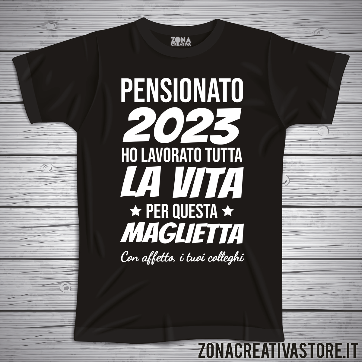 T-Shirt Settantallora J1999 Finalmente Pensionato - Maglietta Divertente Per Distensione E Relax, Ideale Per Regalo
