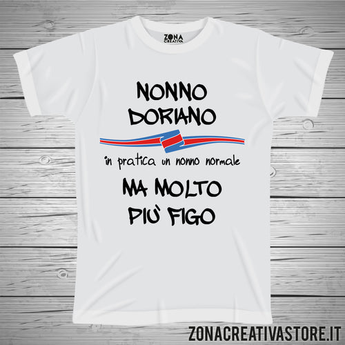 T-shirt con frasi sui nonni NONNO DORIANO